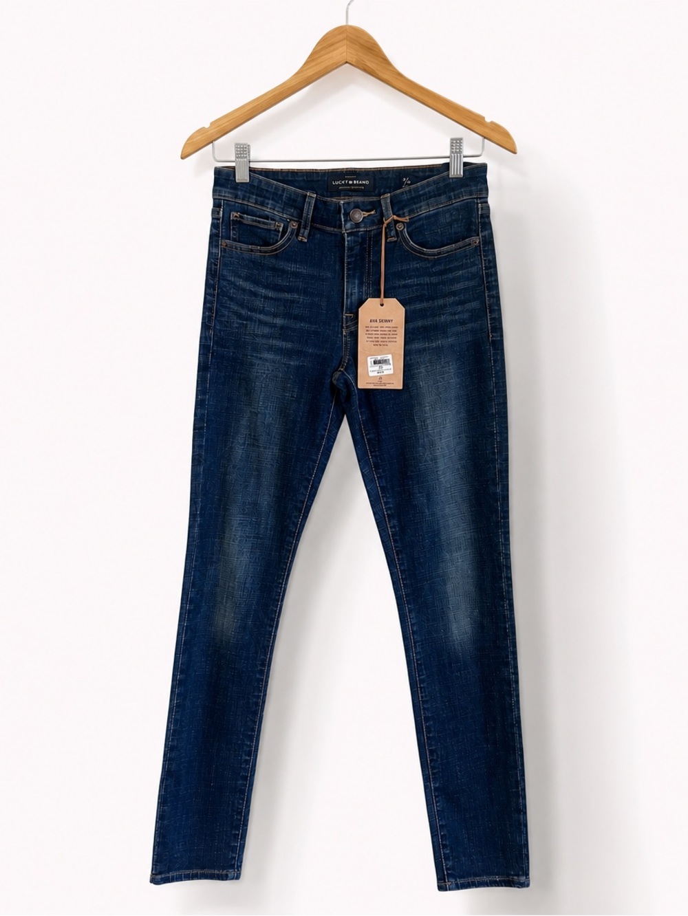 LUCKY BRAND Ava Skinny Jeans Dark Wash Stretch Denim 26 Regular